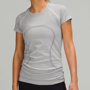 Lululemon Athletica Women’s Striped Short Sleeve Top